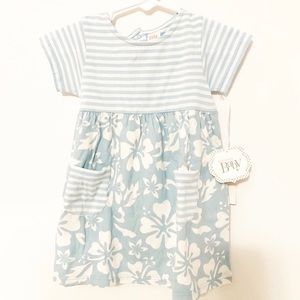 Nordstrom Baby Hawaiian Floral Dress & Bloomers